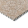 thumbnail image 4 of Addison Rugs Mayfield Washable Coastal Sanddollar Nectarine Rectangle Rug, 2'6" x 3'10", 4 of 6