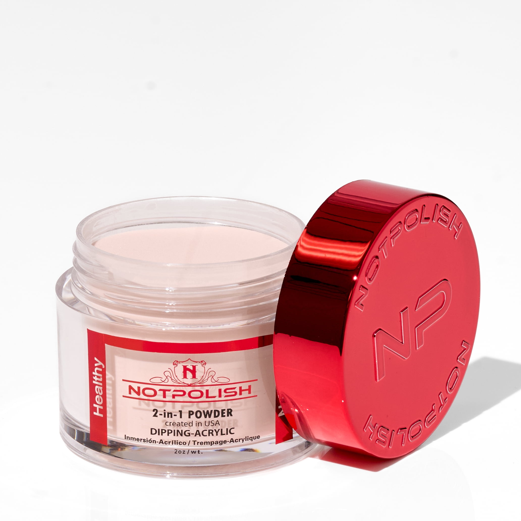NotPolish 2 in1 Acrylic & Dipping Powder, Nude Panther, 2 oz