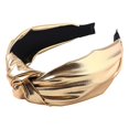 thumbnail image 3 of Headbands For Women! WQQZJJ Headwraps For Women Fashion Bow Knot Leather Hairband Women Hair Head Hoop Girls Hair Headband Gifts On Clearance, 3 of 4