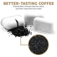 thumbnail image 2 of 12 Nispira Replacement Activated Charcoal Water Filters for Beautiful 14-Cup Programmable Drip Coffee Maker, 2 of 4