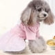 thumbnail image 4 of Vestido con lazo para perro, falda para mascota, cachorro, perro, princesa, ropa a rayas, suministros suaves y cómodos para mascotas para primavera y verano, 4 of 8
