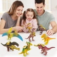 thumbnail image 4 of kusrkot 8x Prehistoric Dinosaur Animal Model Animals Model Playset for Holiday Gifts, 4 of 9