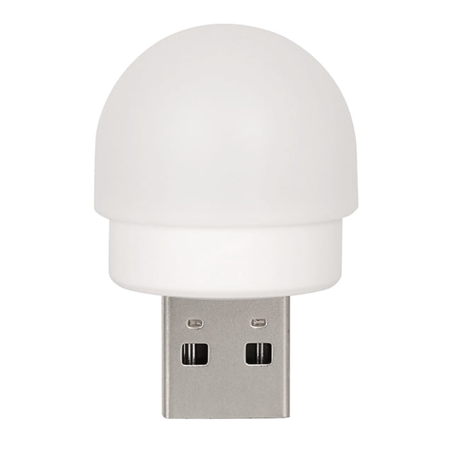 Cateissary Luces nocturnas LED con forma de hongo portátil, pequeño, 1W, para sala de estar, cuidado de los ojos, Notebook, ordenador, lectura de libros, Teléfono y Comunicación Luz blanca