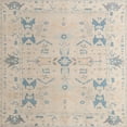 thumbnail image 1 of Ahgly Company Machine Washable Indoor Square Abstract Sage Green Area Rugs, 6' Square, 1 of 7