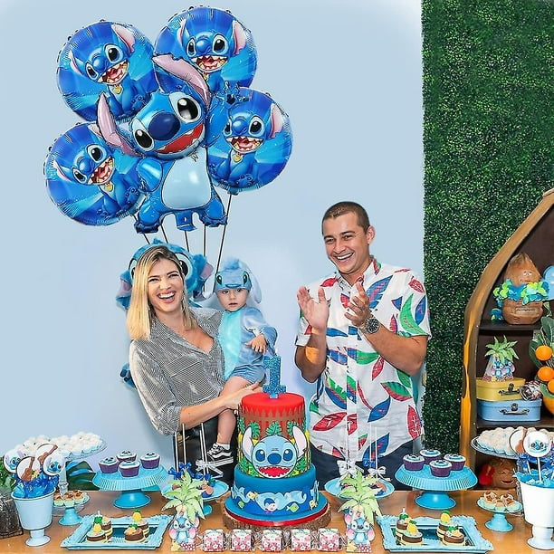 Ballons Lilo & Stitch - Décoration de fête - 10 pièces - Anniversaire d'enfant  