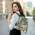 thumbnail image 6 of FORMRS Mini Backpack Purse for Women Travel Daypack Casual Shoulder Bag, Dinosaur with Stars, 6 of 7