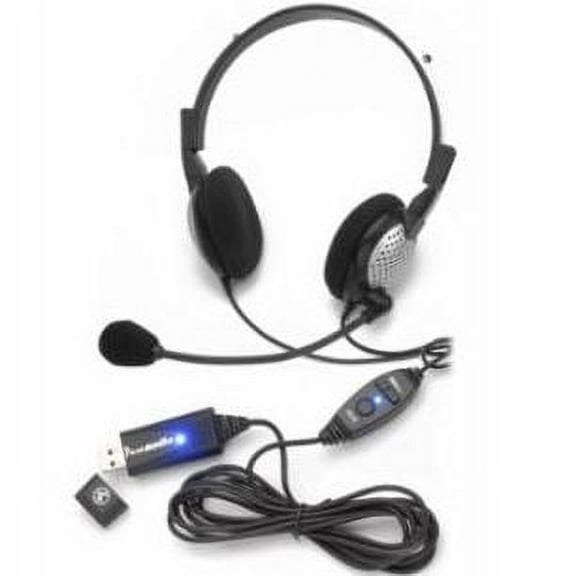 Andrea C1-1022600-1 (NC-185VM) USB On-Ear Stereo Headset