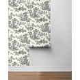 thumbnail image 6 of NextWall Inkwell Chateau Toile Peel and Stick Wallpaper, 6 of 8