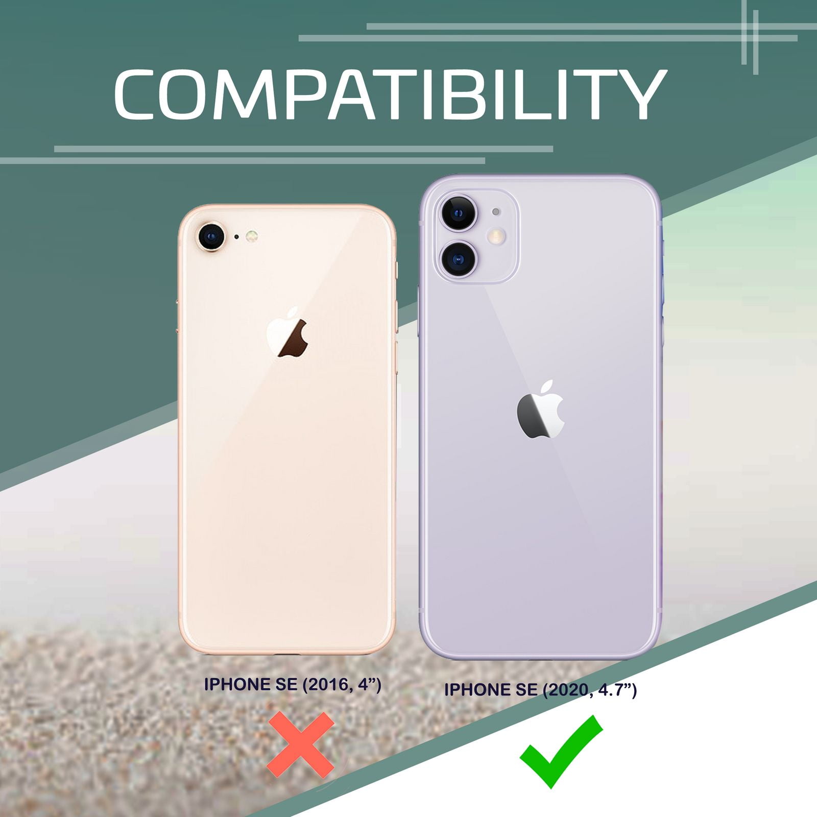 Case With Shockproof Bumper For Iphone Se Bling 3d Construction Tpu Imd Cover For Teen Girls Women Green By Insten Walmart Com