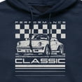thumbnail image 2 of Instant Message - Performance Classic Car - Men's Pullover Hooded Fleece Sweatshirt, 2 of 5