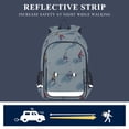 thumbnail image 5 of FORMRS School Backpack 17" Student Travel Bag with Laptop Compartment, Ice Hockey, 5 of 7