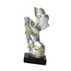 thumbnail image 4 of Escultura de pareja besándose, figura de amor, adorno de cumpleaños, estatua de pareja besándose Champán, 4 of 9