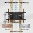 thumbnail image 5 of PERLESMITH Full Motion TV Wall Mount Bracket for 37" to 86" TVs, 132 lbs Capacity, Max VESA 600x400mm, UL Listed, PSLFK10, 5 of 13