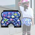 thumbnail image 4 of Pantalones Cortos Protectores Cola Acolchados 3D Ajustables Almohadilla Protectora de Glúteos Azul, 4 of 8