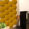 thumbnail image 3 of Mirror Sticker Acrylic Wall Stickers Hex Self-Adhesive Mosaic Tiles Diy Bathroom Home Decor 80X70X40Mm 3D Bedroom Diy Accessory, 3 of 9