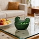 thumbnail image 4 of CaiYueKe Hand Blown Glass Candy Jar with Lid, Chicken Hen Shaped Cookie Snack Container, Decorative Kitchen Pantry Storage for Candy, Nuts, Tea, Spices, Dried Fruits, Farmhouse Rustic Home Decor Gift, 4 of 7