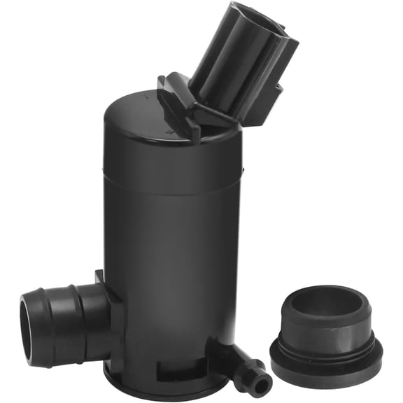 1Pc Windshield Washer Pump, Replacement for Freightliner Cascadia, Replaces A2271173000 HLK7037 (Black)