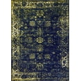 thumbnail image 5 of Unique Loom 3141603 8 x 11 ft. Casino Sofia Rectangular Rug, Navy Blue, 5 of 5
