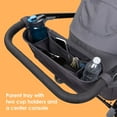 thumbnail image 2 of Baby Trend Navigator Plus 2-in-1 Stroller Wagon, Dash Midnight Black, 2 of 8