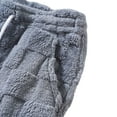 thumbnail image 6 of Men's Pajamas Shorts Casual Elastic Waist Fleece Shorts with Pockets, XL, 6 of 8