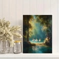 thumbnail image 2 of Enchanted Forest Ballet Dancers Canvas Wall Art, Elegant Print for Living Room Bedroom Office Yoga Studio Ballet Studio Home Decor, 2 of 8