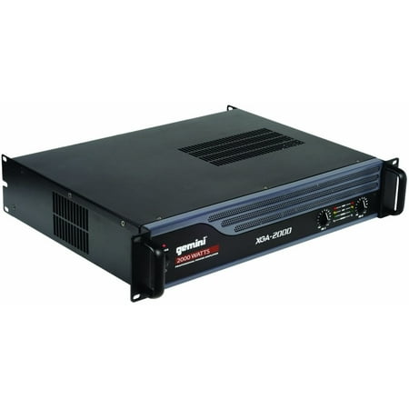 Gemini - XGA-2000 Professional Power Amplifier - Black