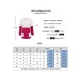 thumbnail image 4 of Gvmfive Women's Side Pockets Long Sleeve Round Neck Pullover Casual Tunic Tops, 4 of 4