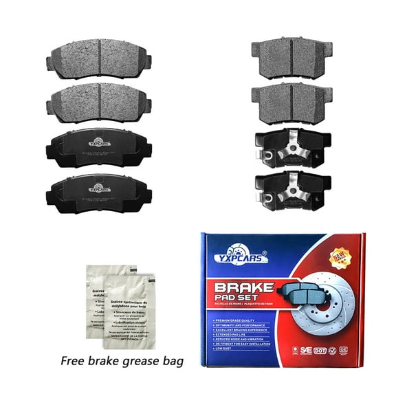 For 2007 - 2016 Honda CR-V Front & Rear Ceramic Disc Brake Pads