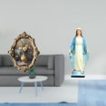 thumbnail image 2 of Marco De Fotos De Resina Vintage Y Estatua De La Virgen María, Colección De Artesanías De Arte Religioso Para Decoración De Pared De Galería De Dormitorio De Oficina, 2 of 8