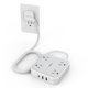 thumbnail image 1 of Regleta de alimentación con protector contra sobretensiones TESSAN de 1,5 m con cargador USB, 1 of 7