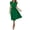 Green, variant on NAYTOAO Womens Casual Midi Dresses Solid V Neck Short Sleeve Button Shirt Belted Dress with Pockets for Spring Summer 2026