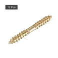 thumbnail image 3 of 5x40mm Hanger Bolts, 12 Pack Double Ended Thread Wood to Wood Dowel Screws, 3 of 5