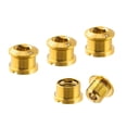thumbnail image 1 of 4 tornillos de aleación de titanio para platos y bielas de bicicleta BMX. 5 a 6 mm de oro, 1 of 9