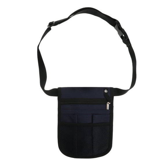 LEORX Nursing Care Organizer Multi-Functional Nurse Pocket Organizer 1Set In Navy Color