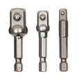 thumbnail image 1 of Adaptador de llave de enchufe eléctrico de broca de destornillador de vástago hexagonal de 3 uds Likrtyny 1de9zg8db5vj6xy1, 1 of 5