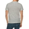 thumbnail image 2 of Man On Boat Graphic Design Ring Spun Combed Cotton Short Sleeve Deluxe Jersey T-Shirt - Heather Grey XL, 2 of 4