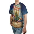 thumbnail image 4 of Merry Christmas Abyssinian Santa Hat Xmas Tree Winter Holiday All Over Print 3D Shirt Unisex Merch Cat Lover Kitten Owner Gifts - 01013, 4 of 6