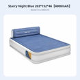 thumbnail image 2 of Abbraccia Colchón de aire tamaño doble, grueso, inflado automático, plegable, portátil, uso en casa y exterior, 2 of 6