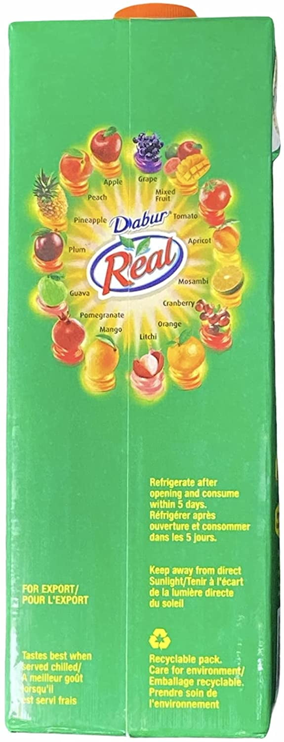 DABUR REAL AAMPANNA FRUIT JUICE DRINK 10% green(raw) mango juiceMade from the best quality green (raw) mangoYou can inculcate the goodness of these healthy fruit juice in your daily life with the various fruit juice moctail or cocktail receipees
