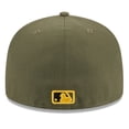 thumbnail image 4 of Men's New Era  Green Colorado Rockies 2023 Armed Forces Day On-Field 59FIFTY Fitted Hat, 4 of 6