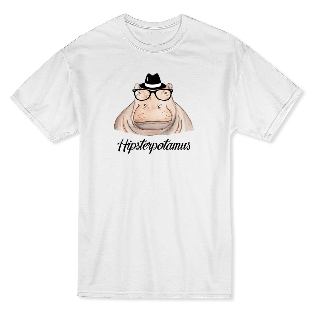 Hippopotamus With Hat Graphic 
