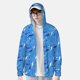thumbnail image 2 of Balery Party Shark Cute Sudadera ligera de manga larga con capucha y protección solar UPF 50+ para hombre y mujer, ideal para pesca y running-Large, 2 of 7