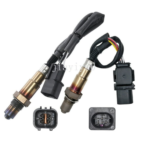 2pcs Oxygen Sensor Upper Lower for 2011-2016 for Hyundai for Elantra 1.8L Only fit Calif