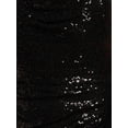 thumbnail image 4 of David’s Bridal, The Edit by DB Studio Women's Formal Sculpted Strapless Neckline Sheath Dress, Full Length, Sequin, 4 of 6