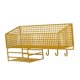 thumbnail image 5 of Cesta de pared colgante de alambre de metal resistente, organizador de cocina, cesta de almacenamiento rectangular S dorada con gancho, 5 of 8