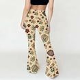 thumbnail image 5 of ShiShine Flare Yoga Pants for Women Soft Print High Waist Bell Bootcut Leggings Stretch Fit Trousers, 5 of 9