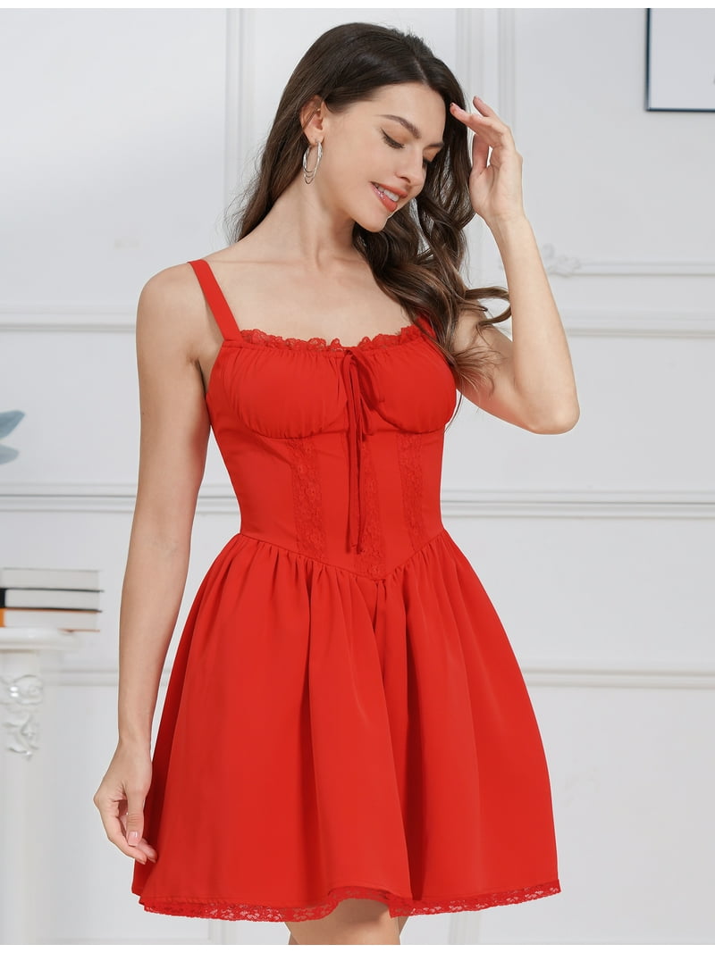 フェティコ　24SS　OPEN-BACK BUSTIER MINI DRESS フェティコ 24SS OPEN-BACK BUSTIER MINI DRESS FETICO