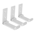 thumbnail image 2 of Foldable Wall Hook, 3Pcs Decoration Easy Installation Folding Hooks Strong Load Bearing Capacity Space Saving  For Office For Kitchen, 2 of 8
