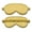 Gold, variant on 2PCS Premium Double-Sided Imitation Silk Sleep Mask, Soft & Comfortable Shading Eye Cover for Better Sleep Heatless Beach Waves Styler & Self-Care Kit