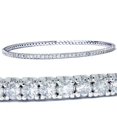 thumbnail image 1 of 3 1/3ct White Gold Bangle Diamond Bracelet, 1 of 3